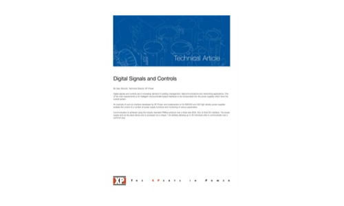 Digital Signals and Controls