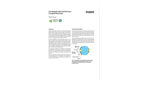 Laser Navigation Safety and Performance in an Optical Mouse Sensor